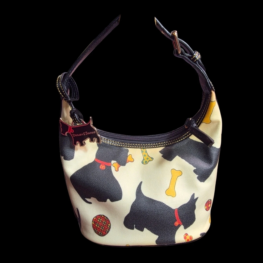 Vintage Dooney & Bourke Scottie Dog Handbag